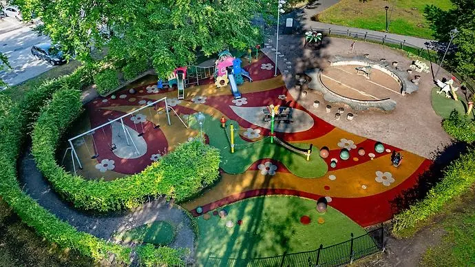 Lekplats 101 Stadsträdgården