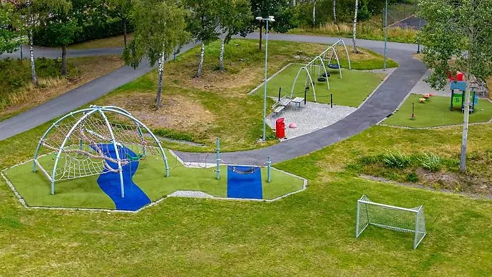Lekplats på Ulriksdalsvägen