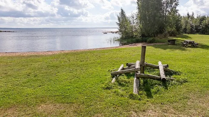 Klätterlek vid Sjölunda badplats