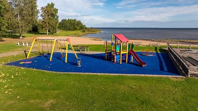 Lekplatsen på Filsbäcks badplats