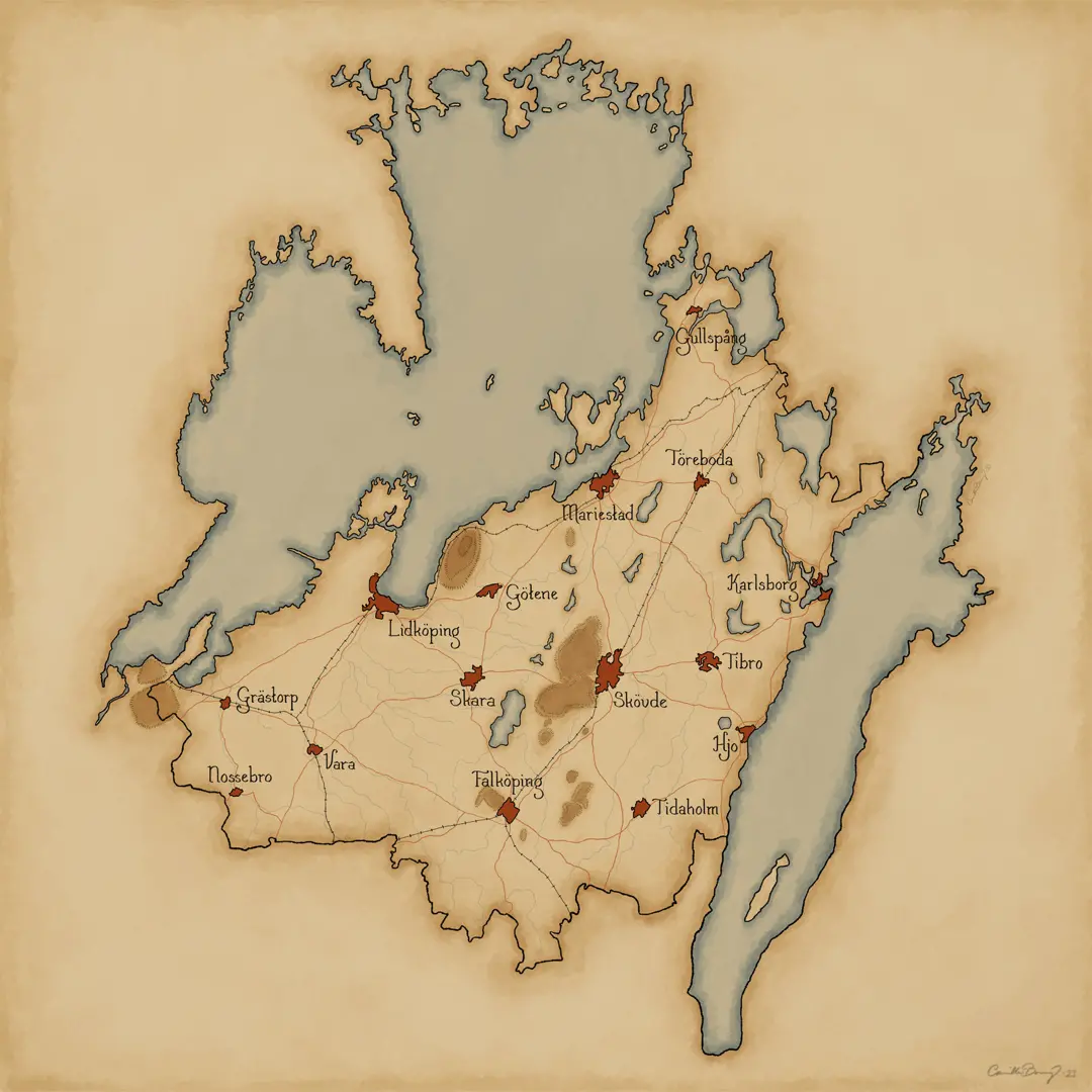 Vänern och kinnekulle